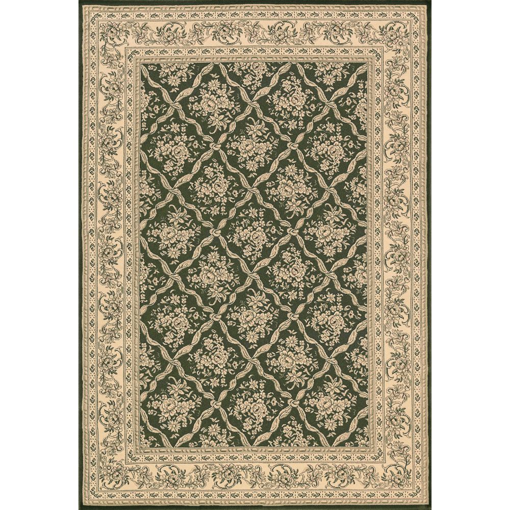 Dynamic Rugs 58018-440 Legacy 6.7 Ft. X 9.6 Ft. Rectangle Rug in Green